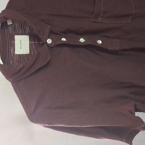 Men's L Billy Reid polo shirt